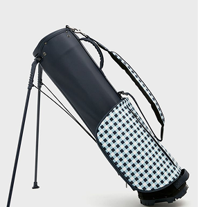 Navy Gingham MIY SL1 Golf Bag